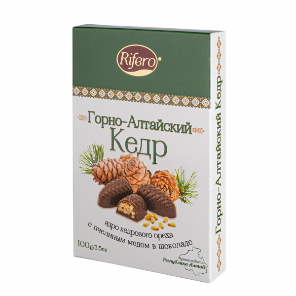 №1 Риф и ко Конфеты "Горно-Алтайский кедр" 100г  в Вязьме