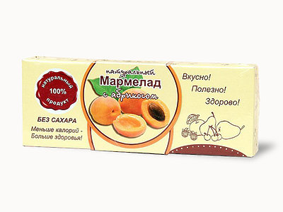 №2 Мармелад натуральный "Абрикос" 140г в Вязьме