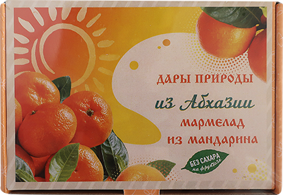 №2 Мармелад дары природы "Мандарин" 180г  в Вязьме